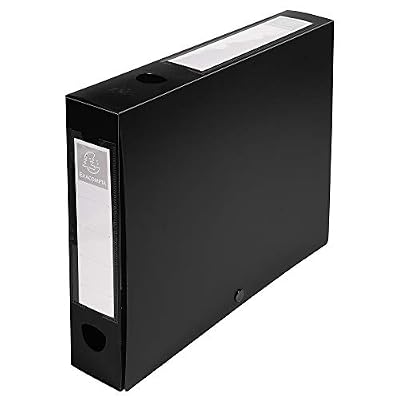 Exacompta 59631E Boite de classement a pression dos 60mm polypropylene 7/10e opaque