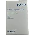 VWR Piepette Tips - 1000ul Universal Grad Tip, Sterile, Low retention 96 Tips X 06 Racks/Pack (VWRA612-6196).