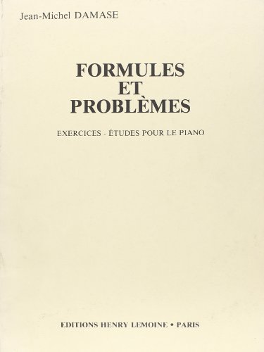 Formules et problèmes