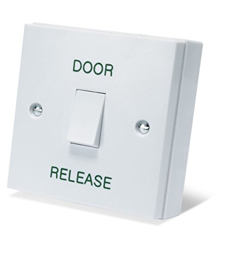 Preisvergleich Produktbild amalocks drb001 N-dr Tür Kunststoff Single Gang-Schalter, weiß