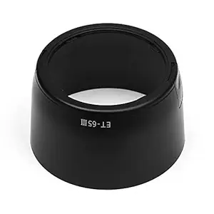 FND Camera Lens Hood Replacement for Canon Camera Lens, Bayonet Mount, Made ABS (Canon EF 85mm f/1.8 USM)