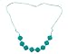 Chew-Choos 'Sweet pea' Silicone Teething Necklace (Tropical Turquoise)