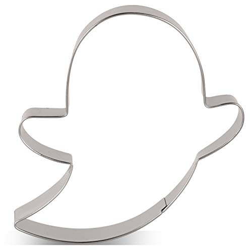 KENIAO Moldes para Galletas Halloween Fantasma - 10 x 10 cm -...