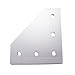 Produktbild 1st Right Angle Join Plate mit 5 Löchern für EU-Standard 4040 Aluminium-Profil