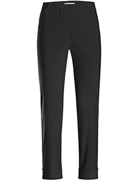 Stehmann IGOR-680 14060-300, sportive Damenhose mit aufgesetzten Taschen und Aufschlag, 6/8 Länge