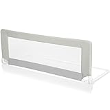 Bettschutzgitter / Bettgitter KOMFORT (Farbe: HELLGRAU) - 2