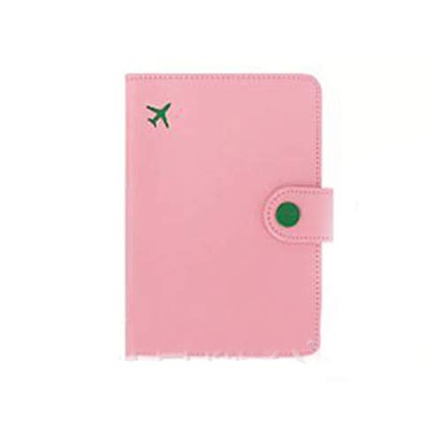 Preisvergleich Produktbild PU-Leder Reisepasshülle ID Kartenmappe Reisetasche Anti-Entmüdungs-Kurzpass Dokumentpaket