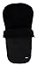 Tippitoes Luxury Footmuff for 0 - 30 Months (Black)