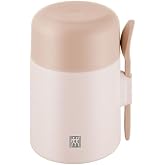 ZWILLING Thermo Plus Termos Yemek Kavanozu, 600 ml, paslanmaz &ccedil;elik (pembe)