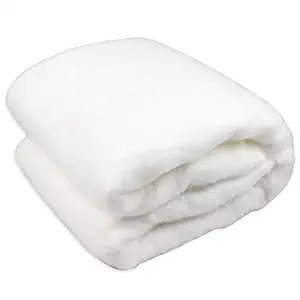 AMAZING TIME White Artificial Snow Blankets 2.6 Foot x 7.9 Foot for Christmas Holiday Party Decoration Christmas Tree Under Decor Village Display