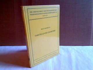 Grundlehren der mathematischen Wissenschaften, Bd.92: Darstellende Geometrie