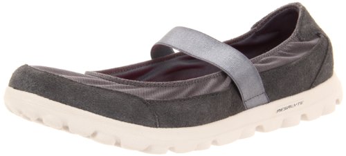 Skechers Women's GOwalk Trainers - Grey (Charcoal), 6 UK