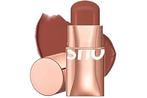 BELIKY GIRL 6 Colori Rossetto Blush Stick 3-in-1 Occhi Cheek e Lip Tint Costruibile Impermeabile Leggero Blush Stick Crema Blusher Trucco per le Donne (#05)