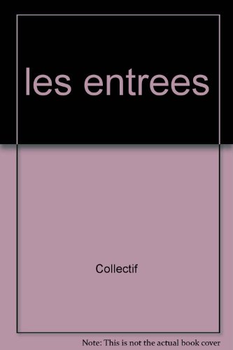 couverture de : Les entr&eacute;es