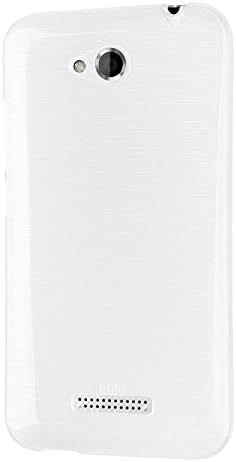 Ego® Protective Case for HTC Design Transparent Silicone Metallic Effect Pink, transparent, für HTC Desire 616