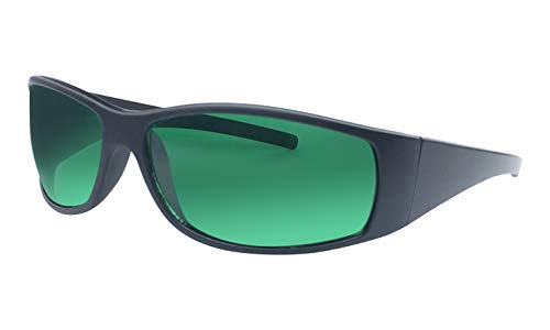 Gafas para Migraña de MigraLens Extra | Avalado por la Acción de la Migraña | Bloques de Luz Azul y Roja para el Dolor de Cabeza y la Fotosensibilidad | Style 1002