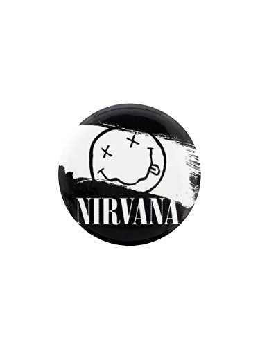Preisvergleich Produktbild Nirvana Anstecker Smiley Paint 3.1 cm