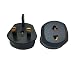 Produktbild Hifuture Britischer Konvertierungsstecker EU-UK-Steckeradapter US-UK-Adapterstecker, 2 bis 3-Pin-Konverter-Reiseadapter für UK, Hongkong, Singapur, Malaysia und Länder des Nahen Ostens