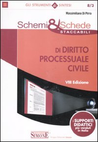 Schemi & schede staccabili di diritto processuale civile libro
