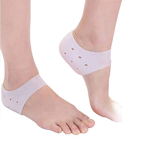 WGHUA Chaussettes De Soin des Pieds 1 Paire De Chaussettes en Gel Gel Hydratant Au Talon Craquelé Protecteur De La Peau des Pieds Anti-Fissuration