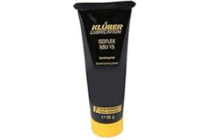 DESCONOCIDO Kluber Lubricante ISOFLEX NBU 15-50 gr. para rodamientos de alta velocidad y temperaturas extremas (-40°C a +200°C), 50 gramos