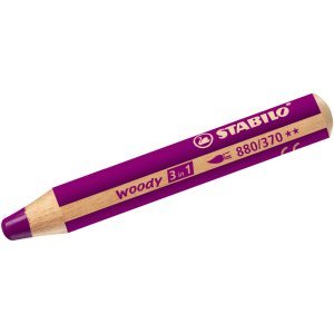 Preisvergleich Produktbild Stabilo 5 x Holzfarbstift Woody 3 in 1 Erika