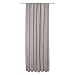 Produktbild Beautissu Thermovorhang Amelie 140x245 cm Kräuselband Vorhang blickdicht & Verdunkelung - Universalband Gardine Grau