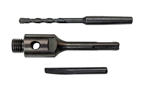 Laser Diamant Dosensenker Profi Top inkl. SDS Plus Aufnahme & Zentrierbohrer / Austreibkeil - 4