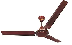 Triva Nexon Cool Air 1200mm Ceiling Fan (Glossy Brown), High Speed 410 RPM ,With Dynamically Balanced Blades & 2 year Warrenty