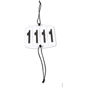 Kopfnummern 4-stellig, weiß