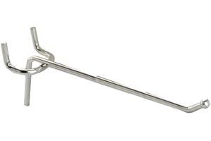 G.B. MANZONI GANCIO PER PANNELLO FORATO/ESPOSITORE CM.20 (PZ.100)