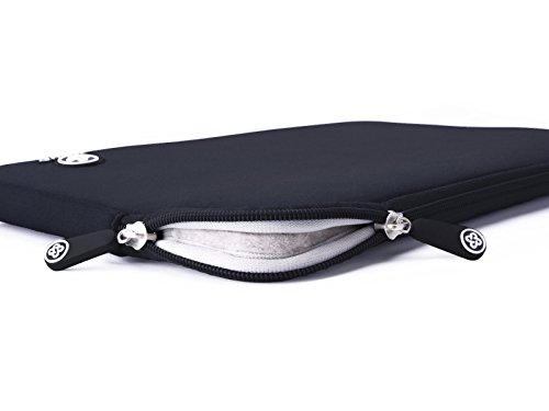 JUBELIST Element Sleeve Tasche H  lle aus Neopren passgenau f  r das neue Apple Macbook 12  Zoll - Zubeh  r new Collection 2015 - Case in schwarz