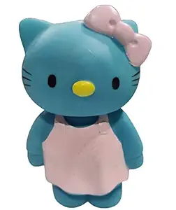 Pooch Box Pet Dog Squeaky Kitty Chew Toy for Small/Medium Dogs Color May Vary