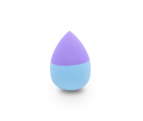 Minifamily® 1 Pcs Double Two Color Large Size Tear water drop Beauty Flawless Makeup Blender Comestic Sponge Puff (Random Color)