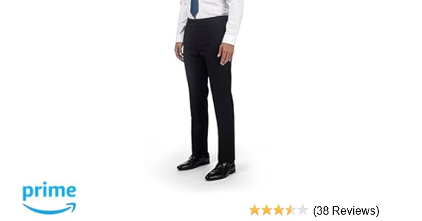 skinny fit grey school trousers