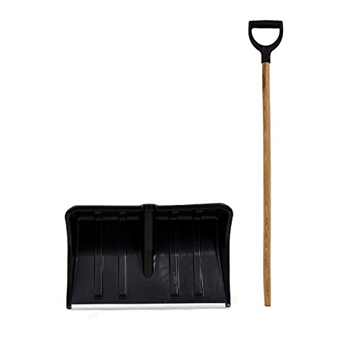 Schneeschieber Frauenschneeschieber Schnee Schaufel schwarz - 3