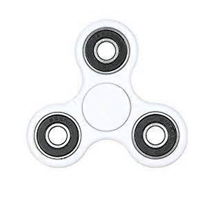 Fidget Hand Spinner - Stress Reducer, Stress Relief, Autism - WHITE WITH BLACK RINGS Fidget Hand Spinner - Stress Reducer, Stress Relief, Autism - WHITE WITH BLACK RINGS