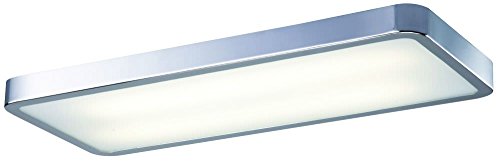 EXO lighting-Plafoniera SIKER CUBI GU10 50 W IP 20 10 cm, colore: bianco, attacco 2G11, colore: nichel opaco