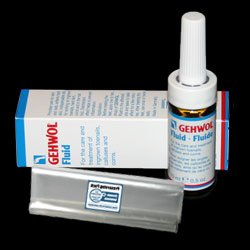 GEHWOL FLUID Treatment kit / For the care and treatment of ingrown toenails, calluses and corns / Contains 15ml / Comes with preserving pack / Dermatologically tested / Made in Germany