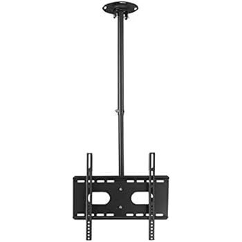 Staffa TV A Soffitto Regolabile Per TV 26-65 Pollici Fino A 50kg - Inclinazione E Rotazione 360&deg;