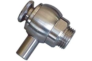 MILLSTORE Rubinetti Enox Inox per Fusti Olio fu505 - Attacco da 1/2"