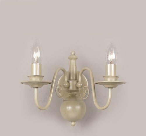 Bologna Flemish 2 Arm Wall Light Cream