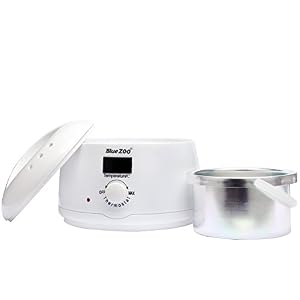 BlueZOO Wax Warmer Melting Pot Electric Hair Removal Waxing Heater Portable Depilatory Machine 500ML - Image 9