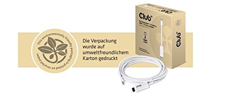 Club 3D CAC-1173 Mini Display Port 1.2 Kabel auf aktiven HDMI 2.0 Adapter 3m weiß - 7