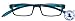 Produktbild I NEED YOU Lesebrille lange Bügel Modell "HANGOVER LIFE" blau SIE & IHN +2,5