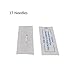 Biomaser 100pcs Permanent Makeup Manual Eyebrow Lip Tattoo Needle Microblading 17 Sloped Needles