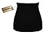 Produktbild 3 in 1: Jersey - Nierenwärmer / Shirt Verlängerer / modisches Accessoire - schwarz uni Frau XXXL
