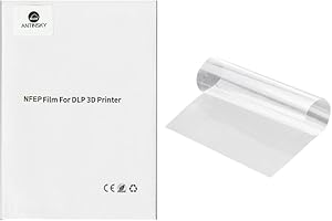Antinsky Película nFEP 200* 140mm (7.87* 5.51 pulgadas) 2pc PFA película de liberación para impresora LCD de resina 3D Phrozen Sonic Mini 4K, Sonic 4k, Photon Mono, elegoo Mars 2