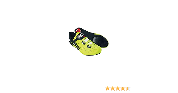 SIDI Copriscarpe Bici Wire (N - Nero-Giallo Fluo) : Auto e Moto