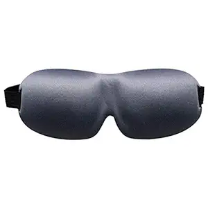 travel360 degree Mulberry Silk Sleep Eye Mask (Grey)